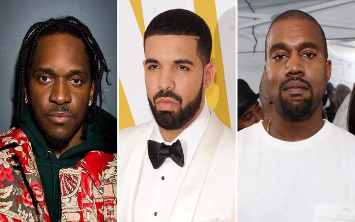No End in Sight for Drake vs Pusha T and Kanye West Beef